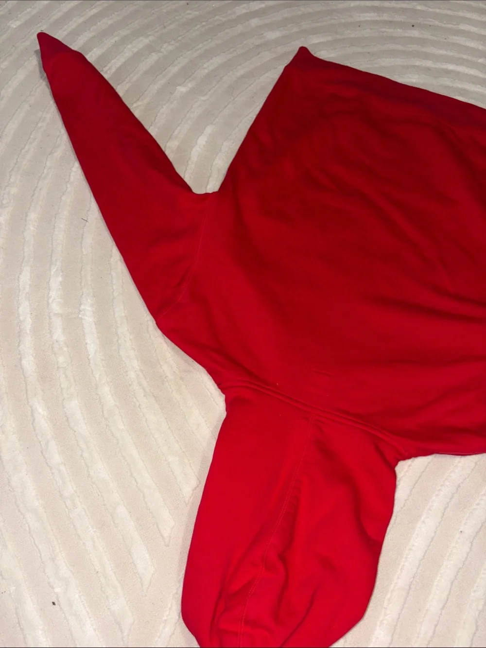 GAP Red Pullover Hoodie with Navy White Logo